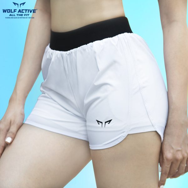 Quần Chạy Bộ Nữ Fresh Run, Quần Chạy Bộ 2 trong 1, Chất Vải Nhẹ, Nhanh Khô, Vận Động Thoải Mái