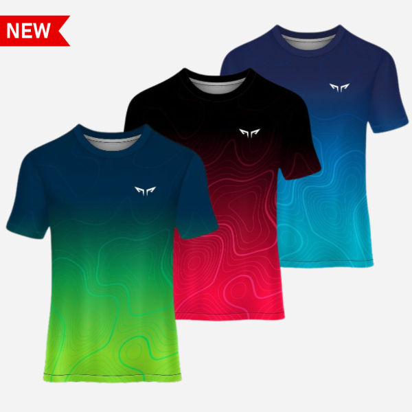 Áo Chạy Bộ Nam Wolf Active Essential Run, Chất Vải Maxcool Mềm Mịn, Co Giãn 4 Chiều Thoải Mái Vận Động