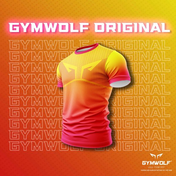 Áo thun chạy bộ Nam Run Original Wolf Active chất vải Wolf Active cao cấp siêu nhẹ, nhanh khô, co giãn 4 chiều